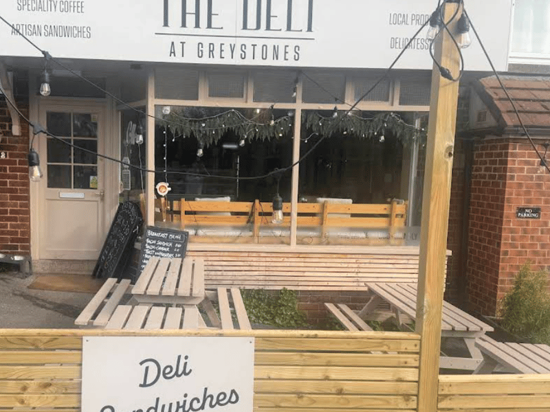 Jane Preston recommends The Deli at Greystones. This highly-rated deli and cafe offers delicious, fresh food, including vegetarian options and sweet treats. 