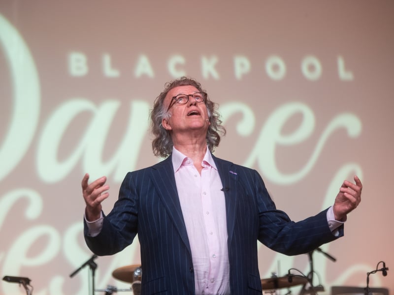Andre Rieu at the Blackpool Dance Festival in the Winter Gardens