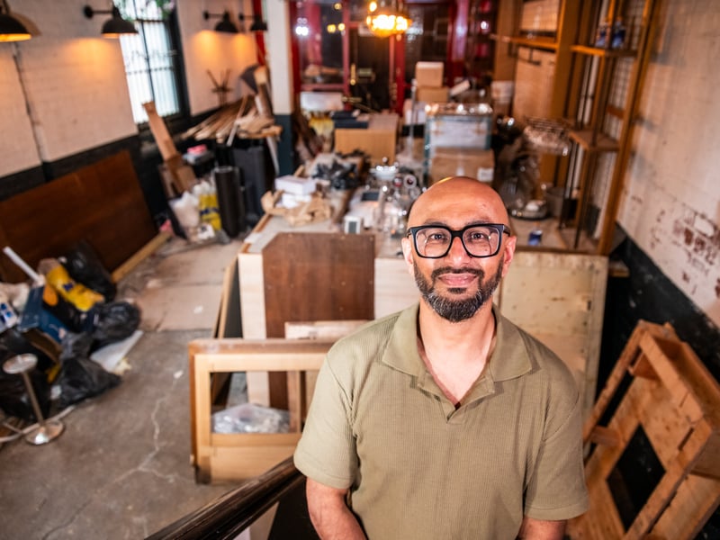 My Delhi owner Elahi Amin wants to transform the Grade II listed building into the city's best Asian restaurant.