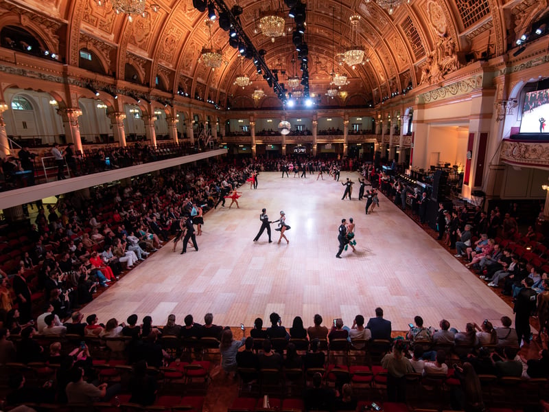 Blackpool Dance Festival in the Winter Gardens