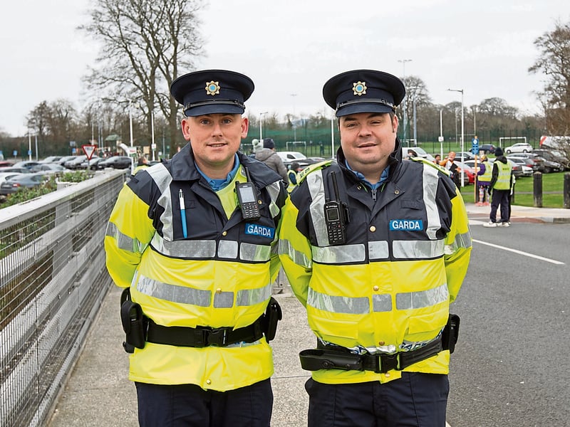 Gardaí Conor Foley and Colm Satchwell