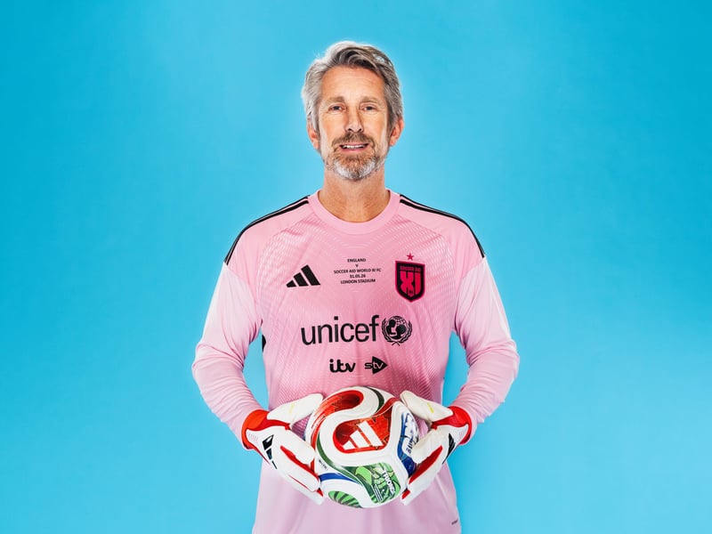 One of the greatest goalkeepers ever, Dutch footballer Edwin van der Sar will also represent World XI during Soccer Aid this year. 
