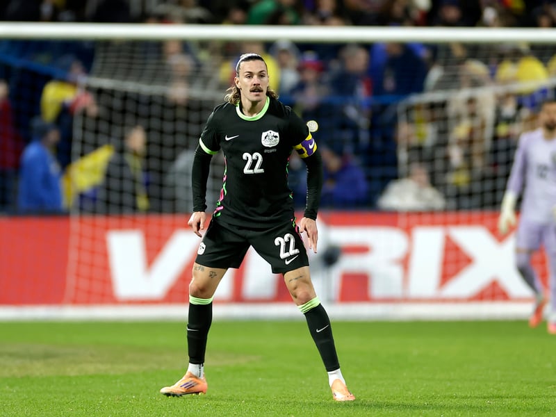 The Australian captain will lead his side out at the World Cup, and the former Celtic and Hibs midfielder will hope to progress from Group D of the tournament, where they'll face the United States, Paraguay and Turkiye.