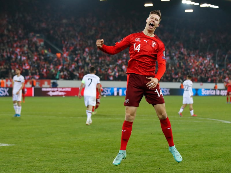 A title winner with Rangers in 2021, the Swiss striker has won a place in his national team's squad for the tournament after scoring 14 league goals for Fortuna Dusseldorf in the German second tier. Switzerland will face Canada, Qatar and Bosnia and Herzegovina in Group B.