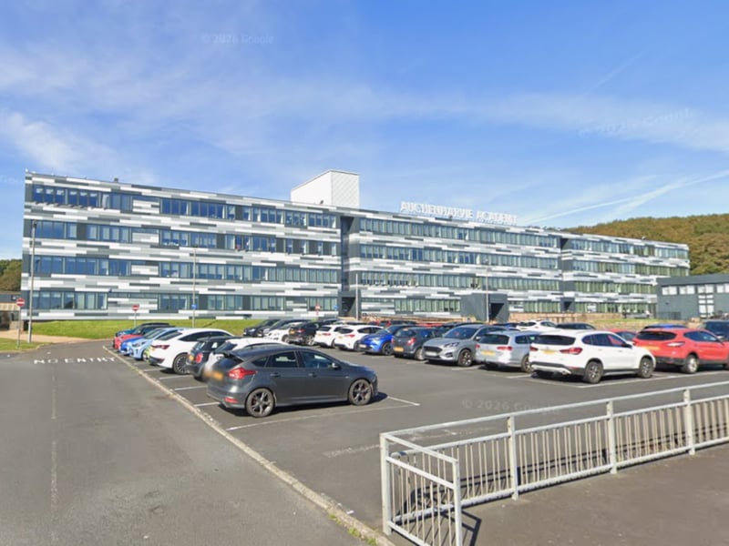 A total of 50 per cent of school leavers from Auchenharvie Academy, in Stevenston, leave school with a minimum of five Highers. Of the school's 678 pupils, 74.6 per cent are classed as being 'deprived'.