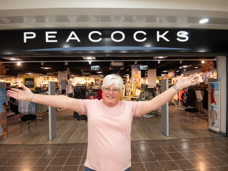 Store manager Karen Williams.
