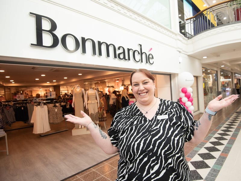 Bonmarche store manager Phillippa Rees