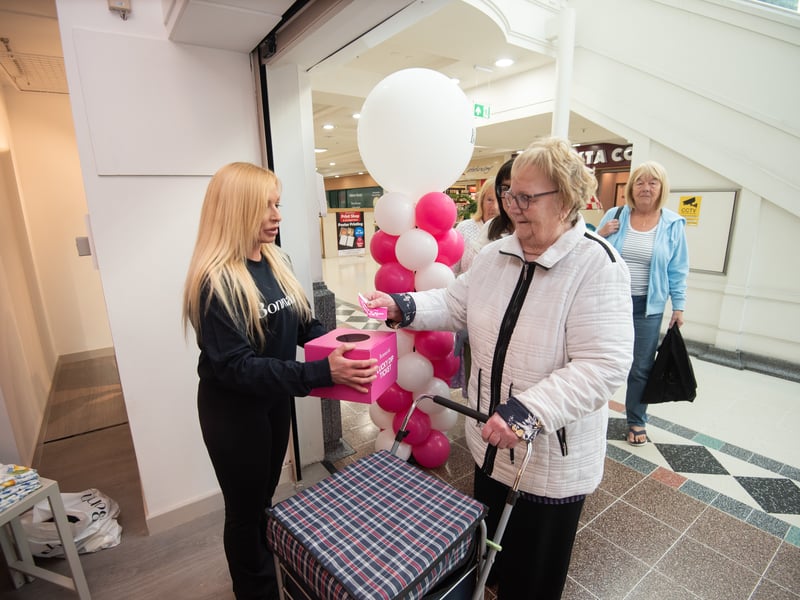 Bonmarche gave out lucky dip prizes, goody bags, and there was the chance to find a golden ticket worth £30