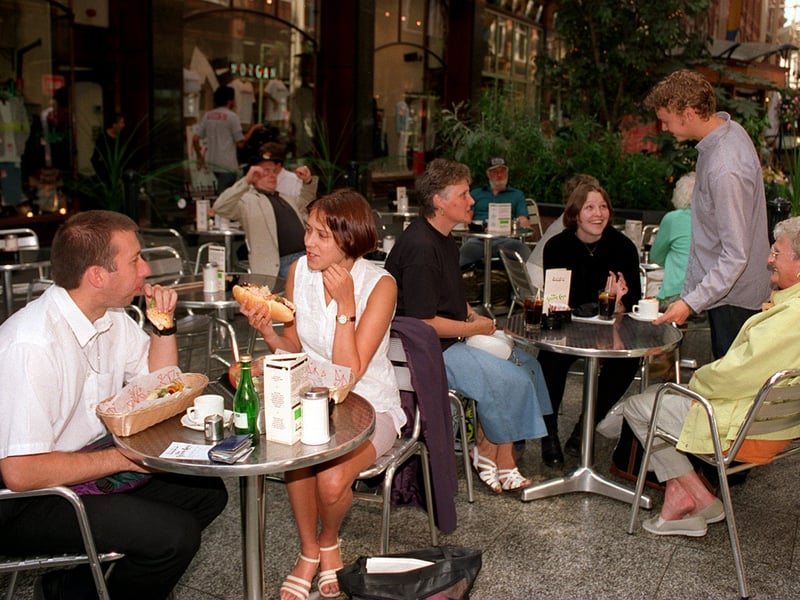 Did you enjoy a coffee here back in the day? Indie Joze in the Victoria Quarter.