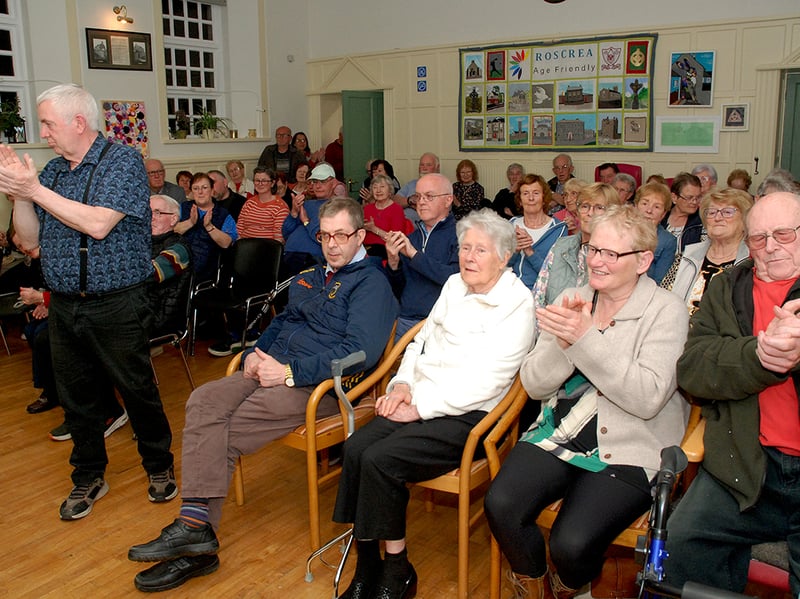 May is the month of the Bealtaine Festival which celebrates the arts and ageing and Age Friendly Roscrea marked the occasion at their monthly Rambling House. Photos: PJ Wright