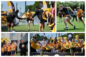  Students across Ireland took part in the Pittsburgh Steelers Flag Football National Finals   
