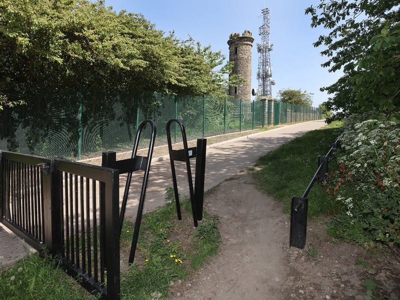 Cycle gates are also in place to protect the walk way from motorbikes