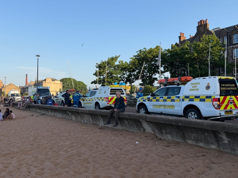 Coastguard search and rescue arrived on the scene after 5pm.