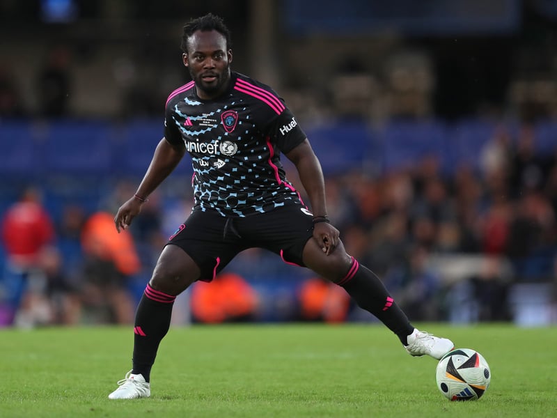 Ghanaian football coach and former player Michael Essien returns to Soccer Aid to play for the World XI team. 
