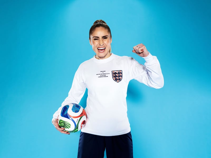 Former England and Manchester City professional footballer Steph Houghton, who was regarded as one of the world’s best centre-backs during her career, will play for England during this year’s charity match.