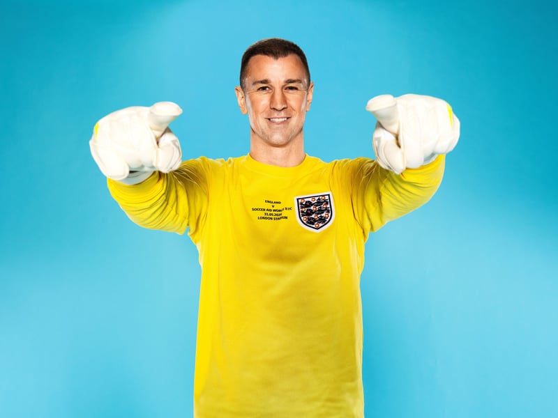 Former goalie Joe Hart will return to Soccer Aid this year for England. 
