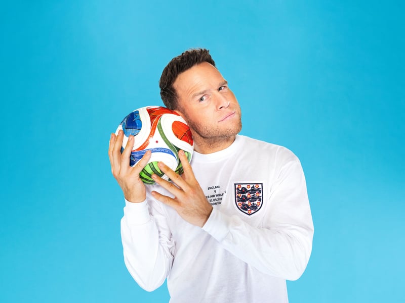 A familiar face for Soccer Aid, singer Olly Murs will return to the pitch for England for the first time since 2021.
