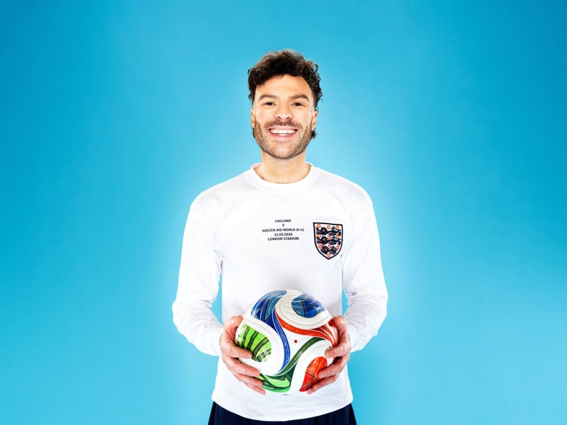 Capital Breakfast host Jordan North will play for England during this year’s Soccer Aid.
