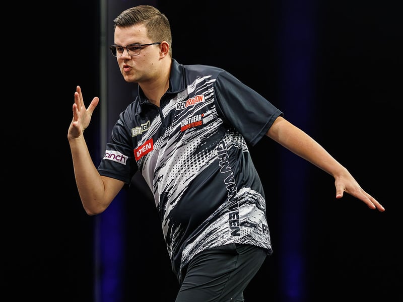 Dutch youngster Gian van Veen seems to be the most likely darter to brek the Luke darts duopoly, with £932,750 in prize money. The World Championship runner-up bagged his first major win at last year's European Open.