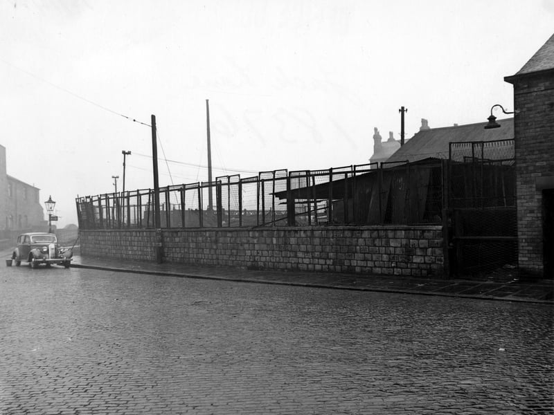Parkfield Scrap Metal Yard on the south west side of Jack Lane in December 1951.