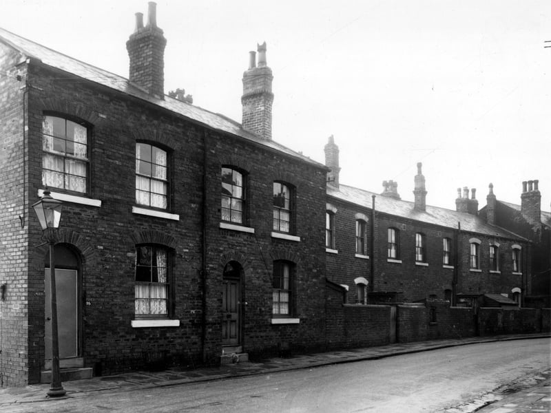 Moor Crescent Road in December 1958.