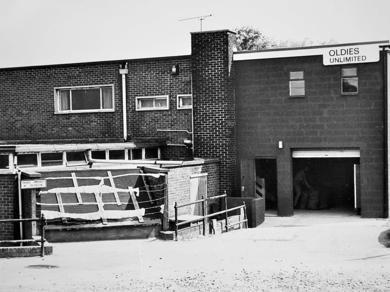 The Granville Colliery Social Club, known locally as the Miners’ Club, pictured in June 1986.