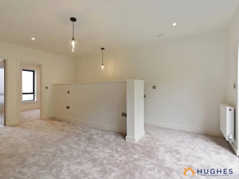 The homes feature underfloor heating spread across three floors.