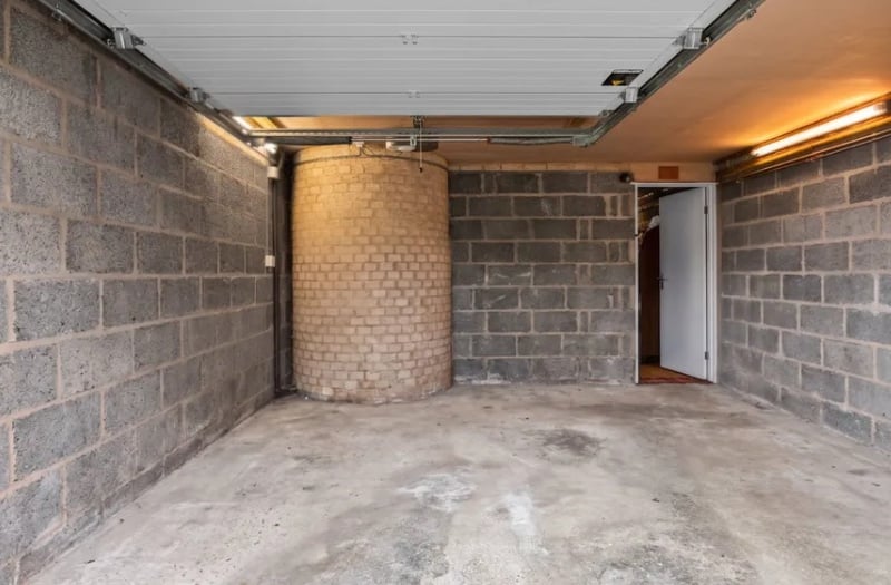A spacious basement leads off provides plenty more storage, and could even make a suitable home gym.