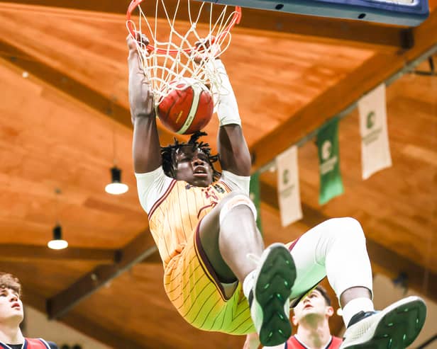 Fortune Igbokwe in action for Titans in their U-20 League final win last month.
