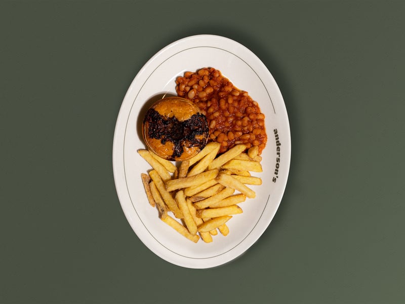 One of the lunch dishes will be venison Scotch pie, house fries and beans. Inesa Dirginciute, Head Chef at Anderson’s, says: “Moving to Glasgow to lead the kitchen at Anderson’s felt like an incredible opportunity to create something special. The menu is rooted in comfort and nostalgia, but every dish is approached with the same care and attention you would expect in a Michelin-starred kitchen."