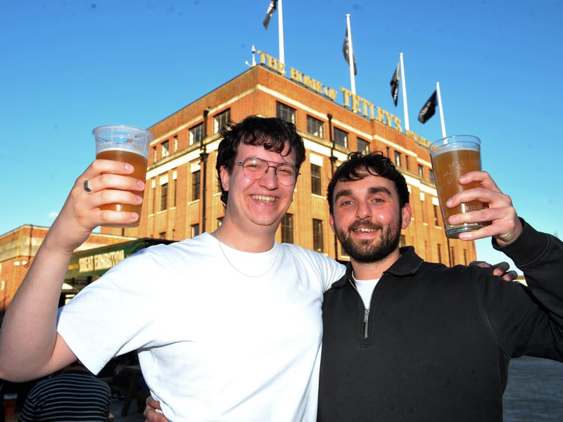 Gabe Ness and Chris Smith of Leeds  pictured at The Tetley in Leeds.