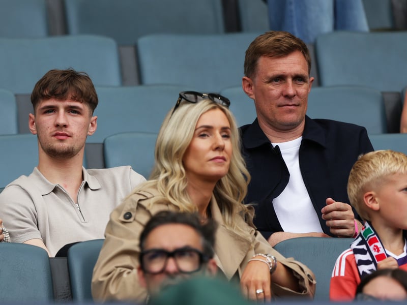 Former Scotland captain Darren Fletcher - and son Jack Fletcher - were in attendance after his other son Tyler was named amongst the Scotland substitutes.