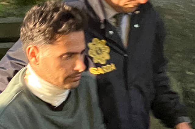 Ali Sohrabi of no fixed abode appeared before a special sitting of Galway District Court 9.30pm Saturday dressed in a green jumper and black trousers.