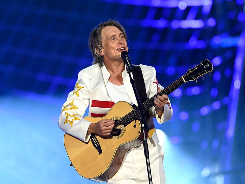 SOUTHAMPTON, ENGLAND - MAY 29: Mark Owen of Take That performs live on stage during the "The Circus Live" stadium tour at St Mary's Stadium on May 29, 2026 in Southampton, England. (Photo by Gareth Cattermole/Getty Images for Take That)