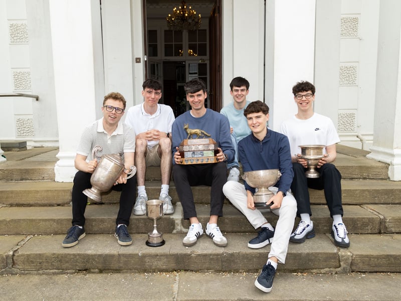 Athletes, Jack Hickey, Alan McCutcheon, Mark Hanrahan, Tom Tracey, Luke Purcell and Jack Greaney