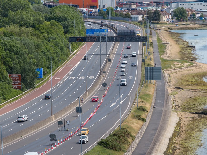The M275 northbound carriageway is closed for essential maintenance.

Pictured: M275 northbound Road Closure

Picture: Marcin Jedrysiak
