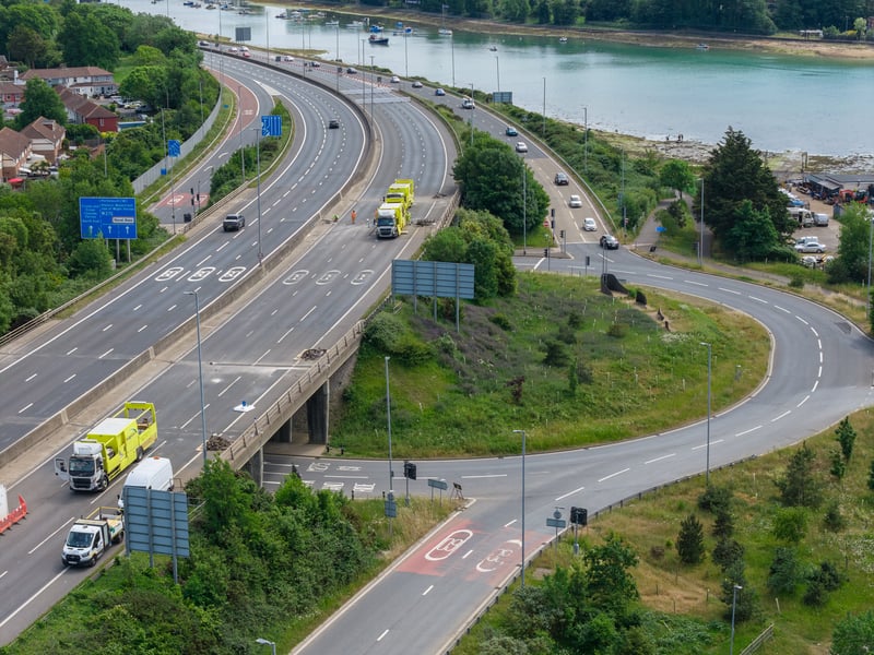The M275 northbound carriageway is closed for essential maintenance.

Pictured: M275 northbound Road Closure

Picture: Marcin Jedrysiak