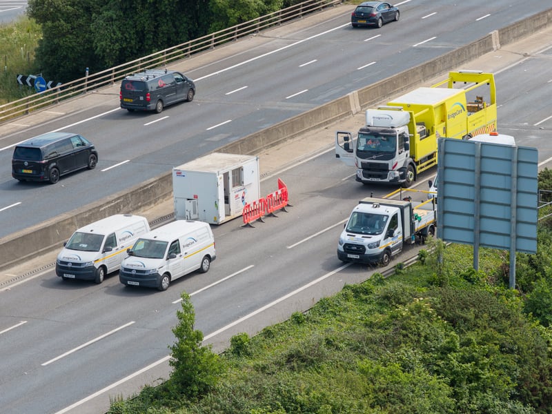 The M275 northbound carriageway is closed for essential maintenance.

Pictured: M275 northbound Road Closure

Picture: Marcin Jedrysiak