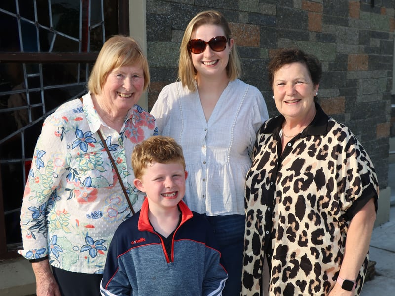 Mary Wrynn and Caitriona, Eilish and Ollie Murphy, Cork