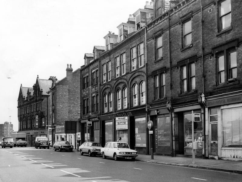 Ascott Motors on Meadow Lane in May 1976.  The phot was taken in support of a planning application for the demolition of existing car showroom and the building of a new one.