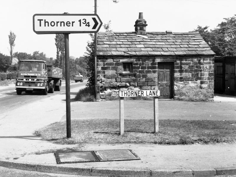 Scarcroft Tollhouse pictured in August 1976