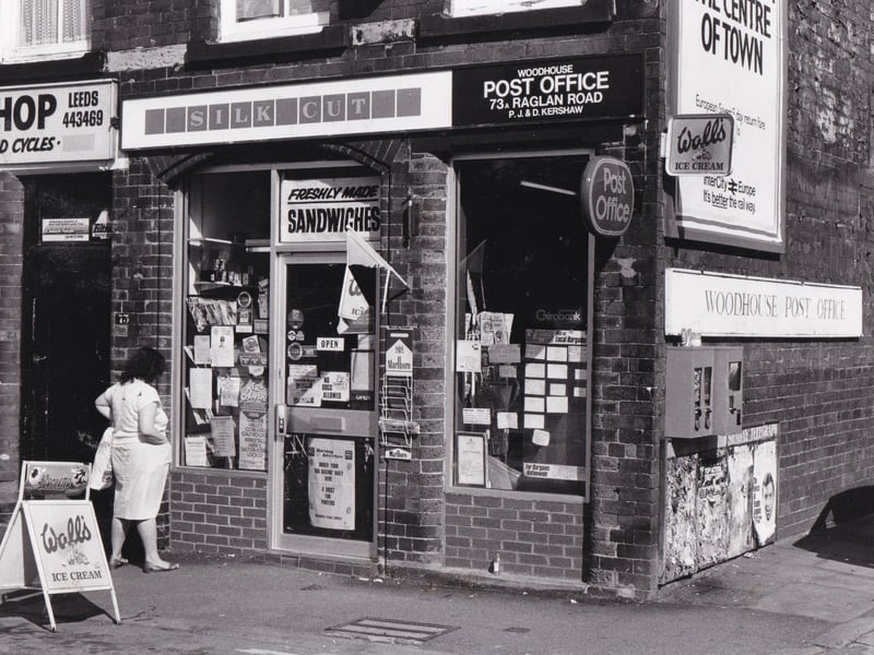Woodhouse Post Office on Raglan Road pictured in September 1985.