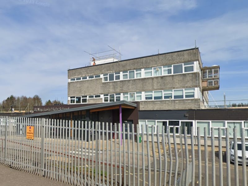 Third place goes to St Maurice's High School, in Cumbernauld, where 56 per cent of pupils work their way to at least five Highers - placing the secondary 51st in Scotland. A total of 18 per cent of the school's 956 pupils are classed as 'deprived'.