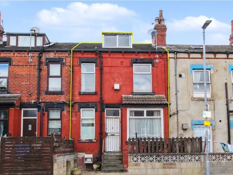 This three-bedroom terraced house is listed for sale by auction, with a guide price of £40,000. The property, set over four floors, requires some work but is described as an 'excellent investment opportunity'.