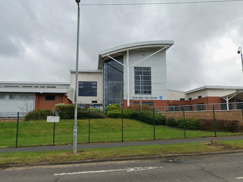 Completing our list of the best performing secondaries in South Lanarkshire when it come to exam results is East Kilbride's Calderglen High School, where 40 per cent of pupils obtain a minimum of five Highers. 5.2 per cent of the secondary's 1,223 are classed as being 'deprived'.
