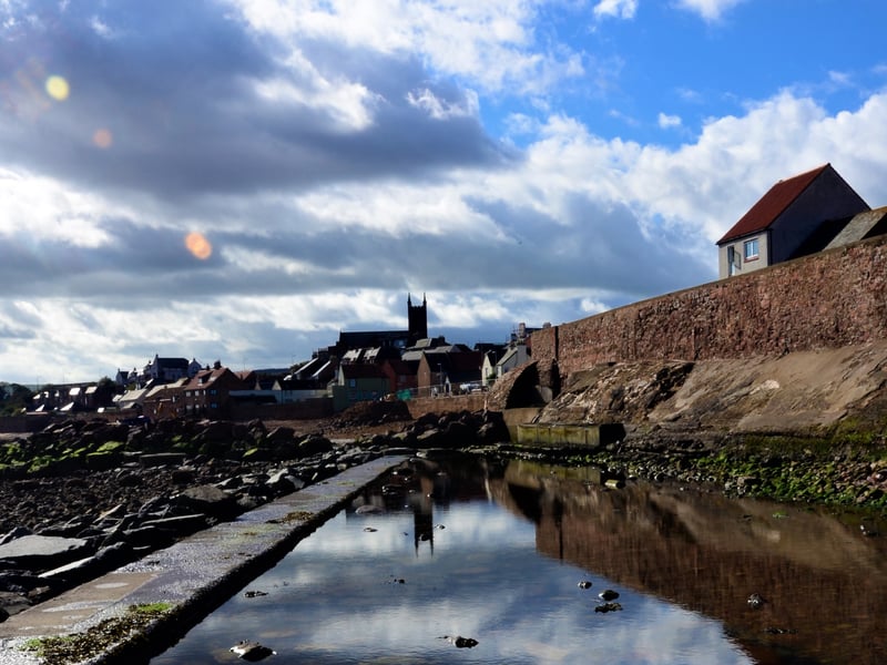 It's called Sunny Dunny for a reason - residents of the East Lothian coastal town of Dunbar enjoy an average of 122.17 of sunlight each month.