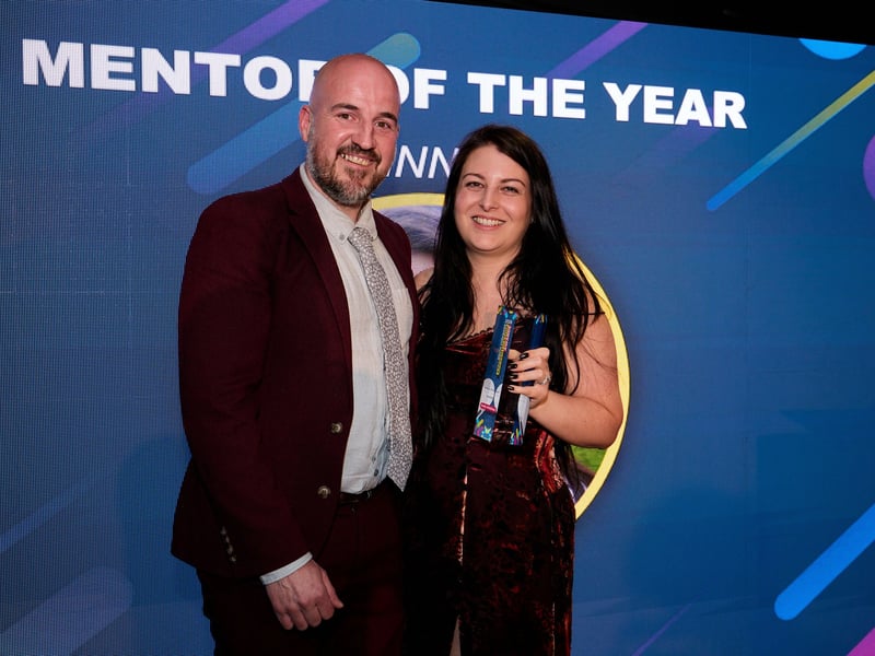 Winner: Emily Whitfield, Rotherham, Doncaster & South Humber NHS Foundation Trust.
Award presented by James Beighton, Development Lead - Skills Street.
Highly Commended: Bethany Dunnill, Barnsley College.

