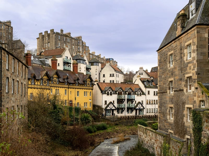 Like Arthur's Seat, it's remarkable how many residents of the Capital haven't spent time exploring the pretty quaint streets of Dean Village. Seemingly untouched by time, and once home to a multitude of water mills, you'll want to take your camera to capture colourful houses perched on the side of the Water of Leith.