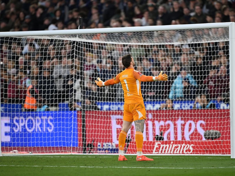 The big Brazilian was unable to shine with consistency and then lost his number one spot. The FA Cup at least offered redemption with those penalty saves.