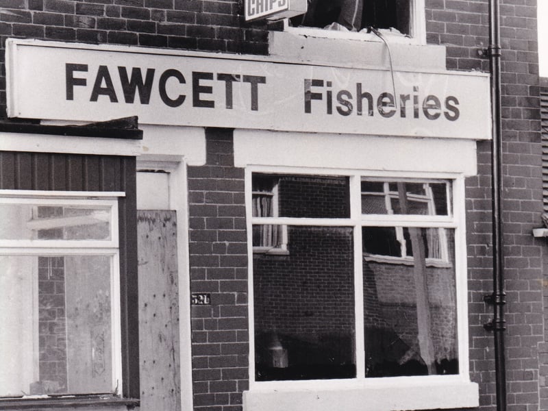 The Walton family were left counting the cost of a fire next to their fish and chip shop on Lower Road Road in September 1987 - they had no house contents insurance and the damage was believed to run into several thousands of pounds.